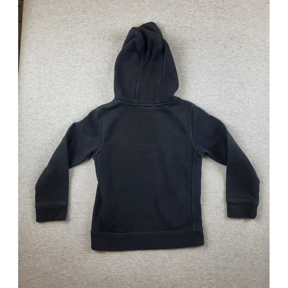 Nike Kids Sportswear Club Fleece‎ Pullover Hoodie Sweatshirt Black Size 7